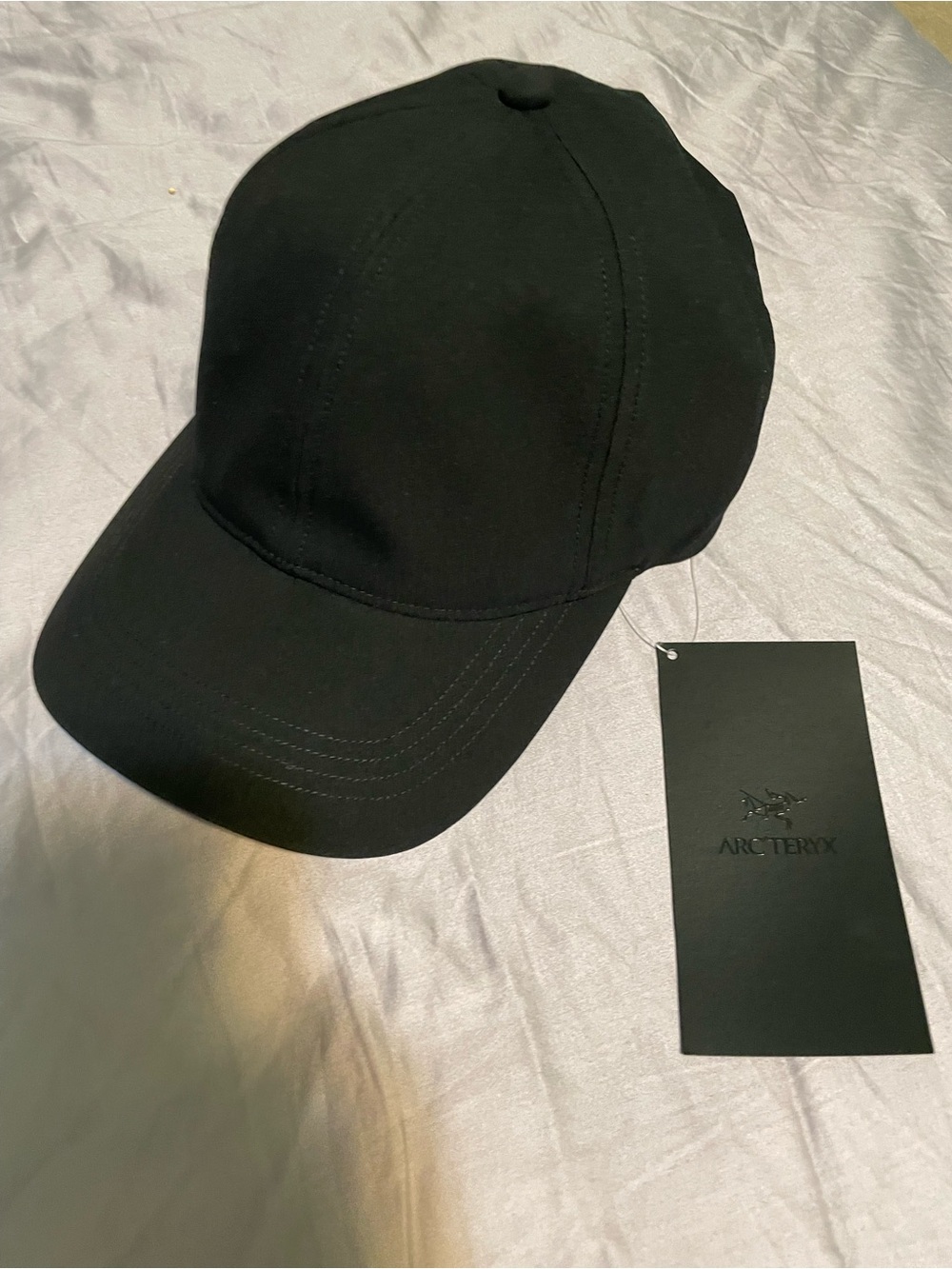 Arc'teryx Black Curved-Brim Baseball Cap